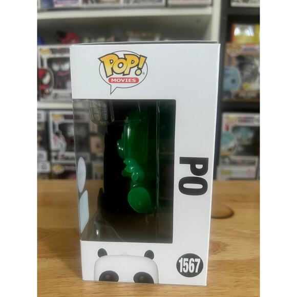 LIMITED EDITION CHASE Po Flying Kick Kung Fu Panda Funko Pop #1567 Jack Black LE - Picture 4 of 6